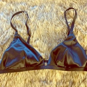 VS sexy satin triangle bra